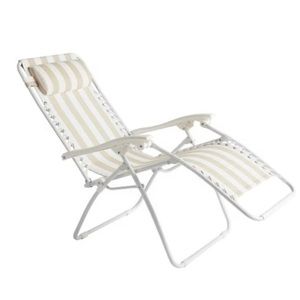 ISO Bed Bath & Beyond Simply Essential Zero Gravity Lounger Chair in Tan/White